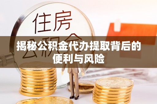 盂县揭秘公积金代办提取背后的便利与风险