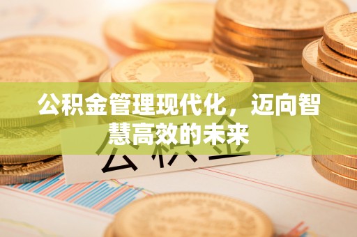 盂县公积金管理现代化，迈向智慧高效的未来