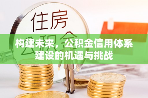 盂县构建未来，公积金信用体系建设的机遇与挑战