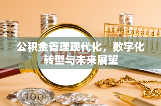 盂县公积金管理现代化，数字化转型与未来展望