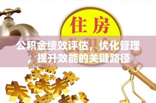 盂县公积金绩效评估，优化管理，提升效能的关键路径
